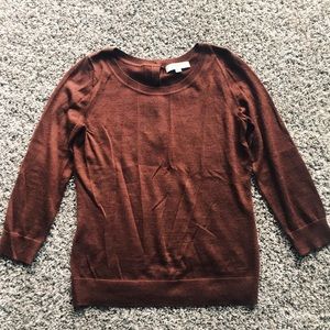 Rust sweater